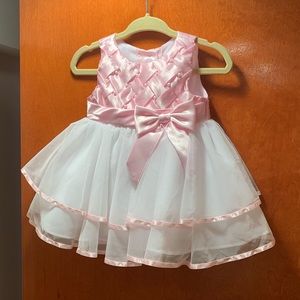 Baby girls fancy dress and underwear (2 piece set)